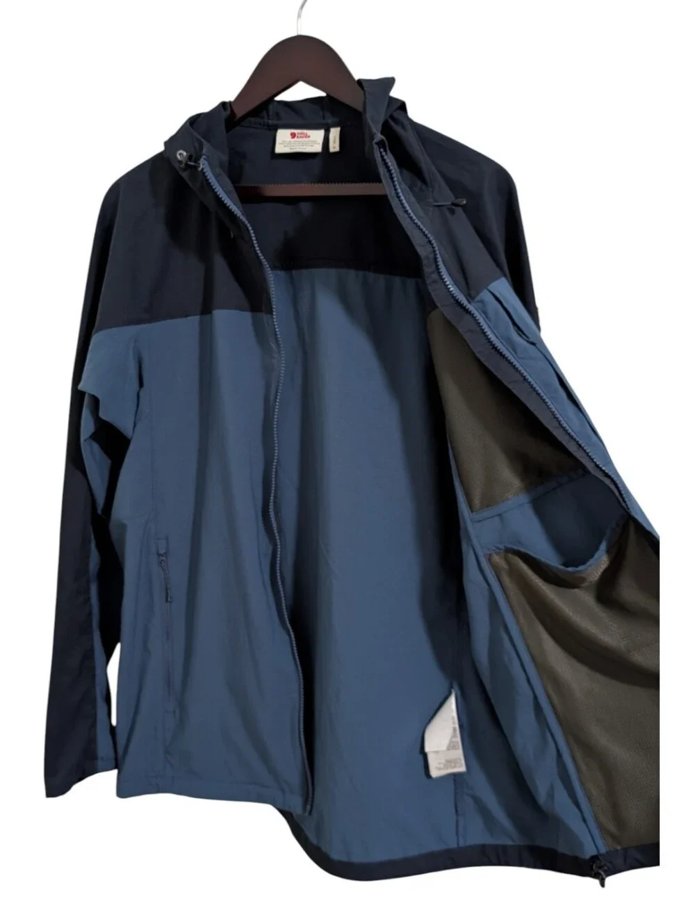 Fjallraven Abisko Midsummer Jacket Men's XL Blue Dark Navy Outdoor Hiking